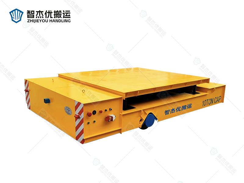 絲桿升降無(wú)軌電動(dòng)平板車(chē)