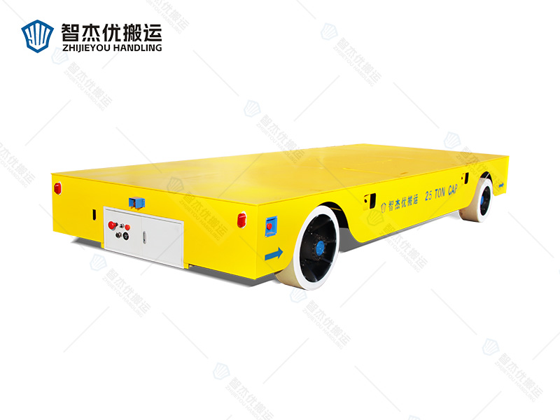 25噸鋼板運(yùn)輸無(wú)軌地平車(chē)